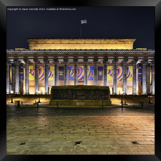 St George's Hall, Liverpool. Framed Print by Jason Connolly