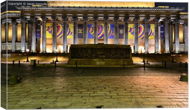 St George's Hall, Liverpool Canvas Print by Jason Connolly