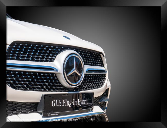 Mercedes-Benz GLE Plug-in-Hybrid Framed Print by Cristi Croitoru