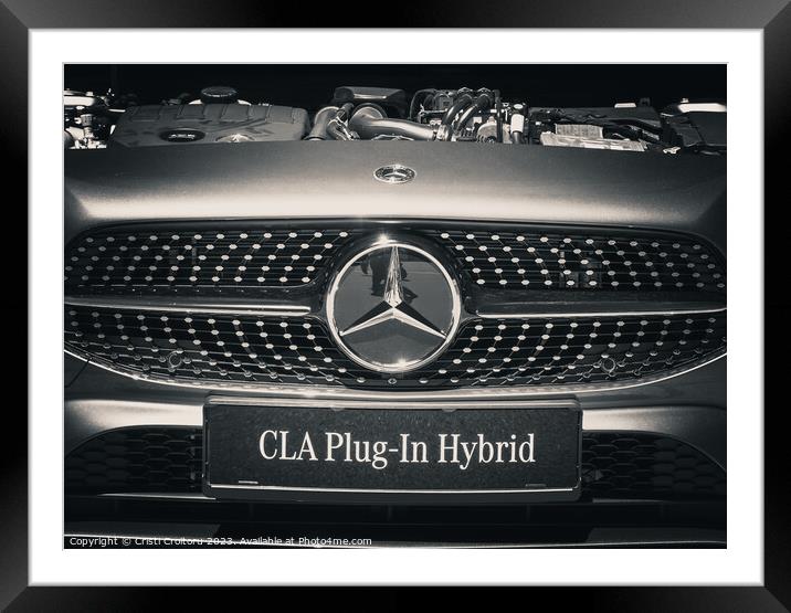 Mercedes-Benz CLA 250 Framed Mounted Print by Cristi Croitoru