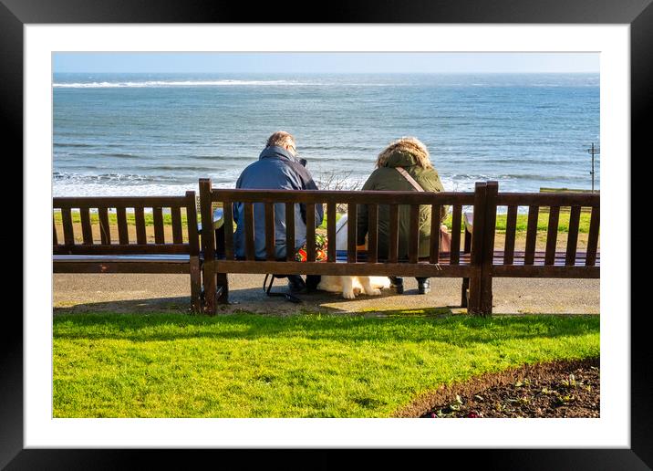 We Love Filey Framed Mounted Print by Steve Smith