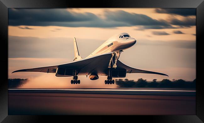 Concorde Framed Print by Bahadir Yeniceri