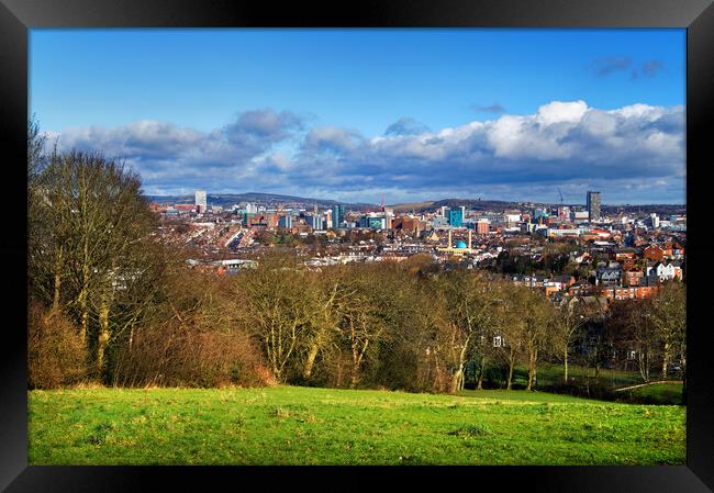 Turners View, Sheffield Framed Print by Darren Galpin