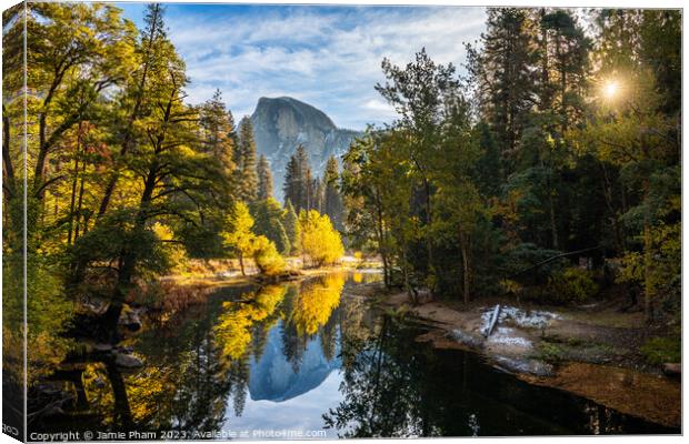 Yosemite Awakening Canvas Print by Jamie Pham