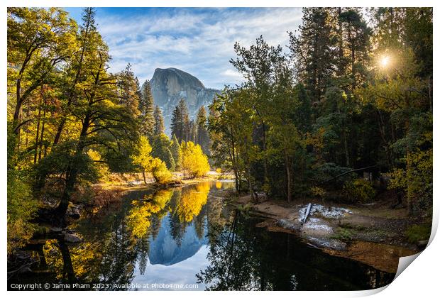 Yosemite Awakening Print by Jamie Pham