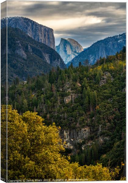 Outdoor mountain Canvas Print by Jamie Pham