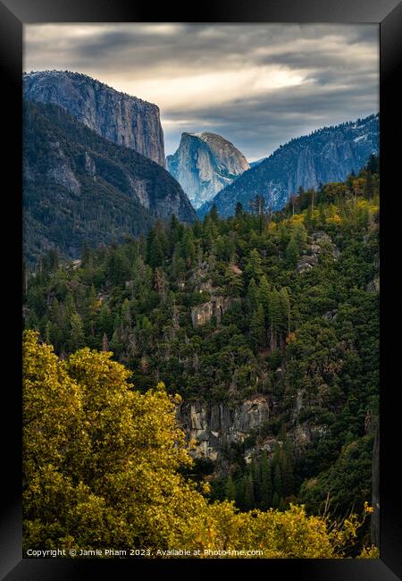 Outdoor mountain Framed Print by Jamie Pham