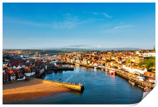 Whitby North Yorkshire Print by Steve Smith