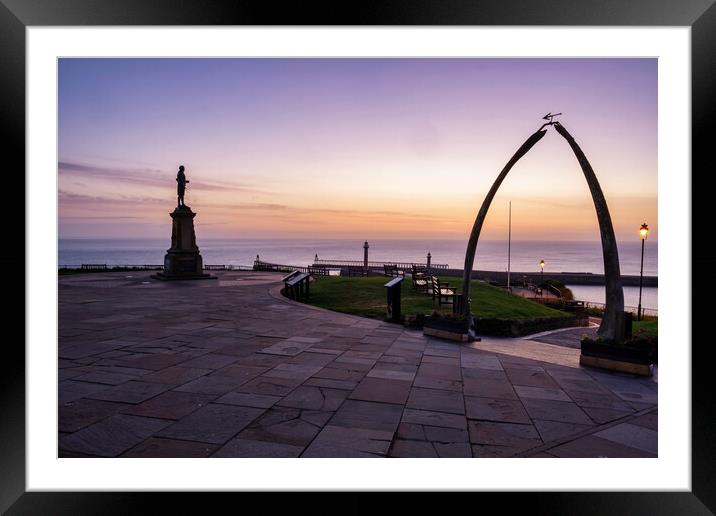 Majestic Sunrise at Captain Cook Monument Framed Mounted Print by Steve Smith