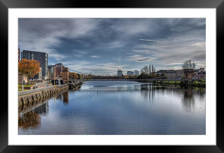 River Clyde Framed Mounted Print by Sam Smith