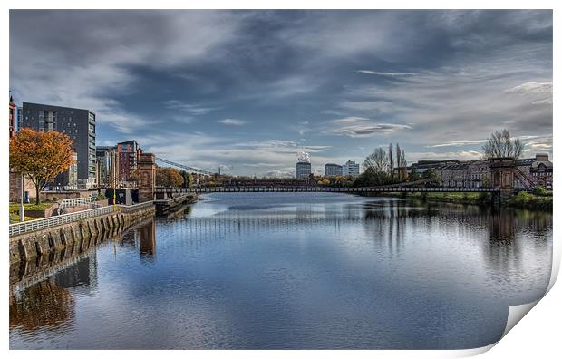 River Clyde Print by Sam Smith