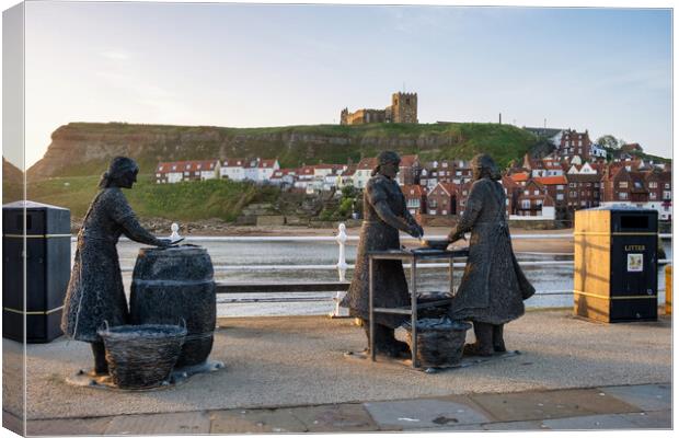 The Herring Girls Canvas Print by Steve Smith