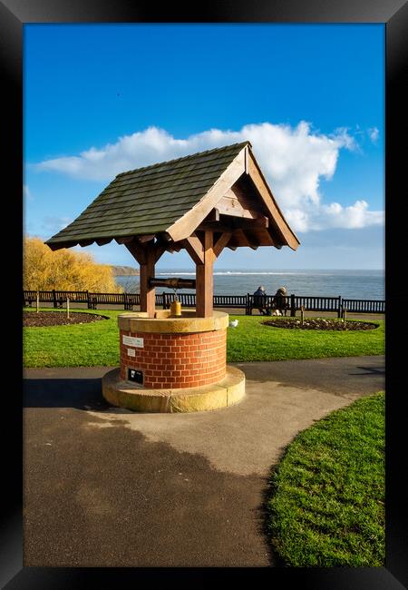 Magical Filey Wishing Well Framed Print by Steve Smith