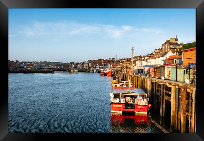Whitby North Yorkshire Framed Print by Steve Smith