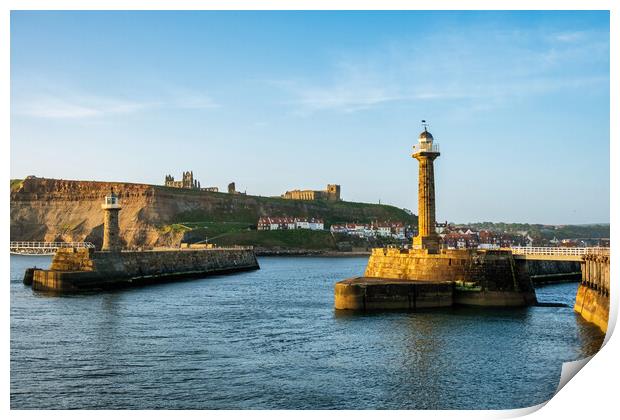 Welcome To Whitby Print by Steve Smith