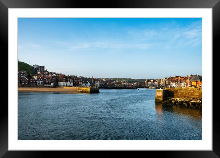 Whitby North Yorkshire Framed Mounted Print by Steve Smith
