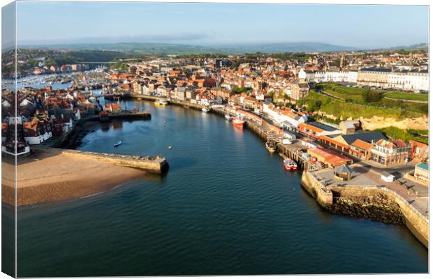 Whitby Canvas Print by Steve Smith