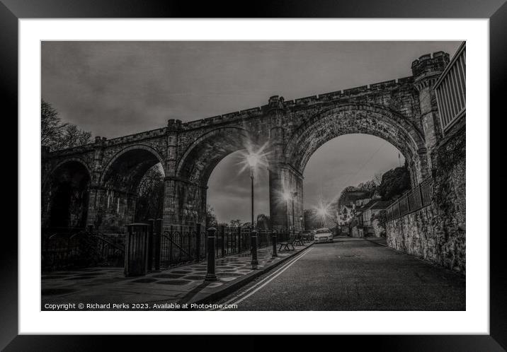 Underneath the Arches Framed Mounted Print by Richard Perks