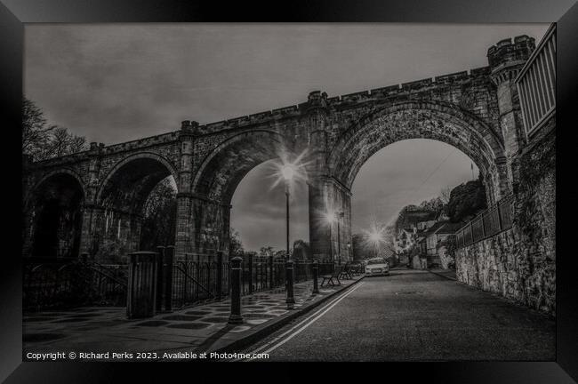 Underneath the Arches Framed Print by Richard Perks