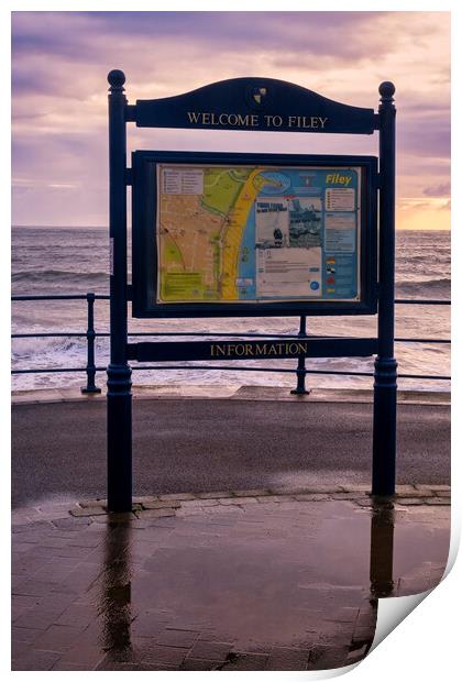 Welcome to Filey Print by Tim Hill