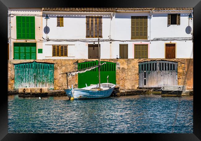 Idyllic island scenery on Majorca Framed Print by Alex Winter