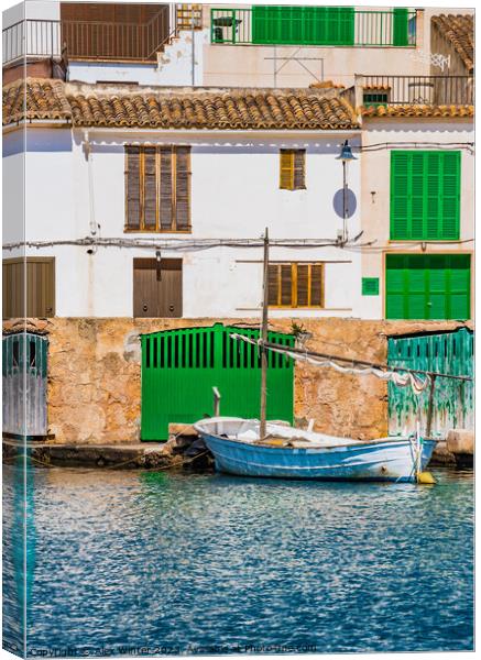 Idyllic island scenery on Majorca Canvas Print by Alex Winter