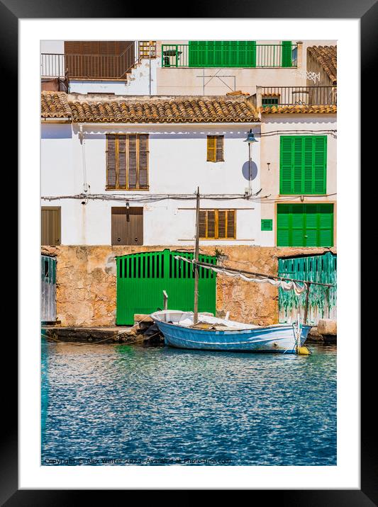 Idyllic island scenery on Majorca Framed Mounted Print by Alex Winter