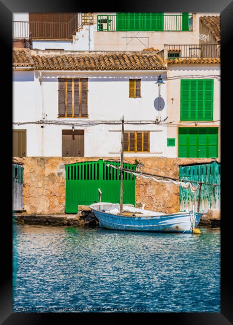 Idyllic island scenery on Majorca Framed Print by Alex Winter