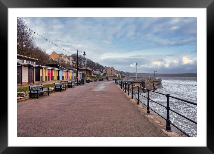 Filey Promenade Yorkshire Coast Framed Mounted Print by Tim Hill