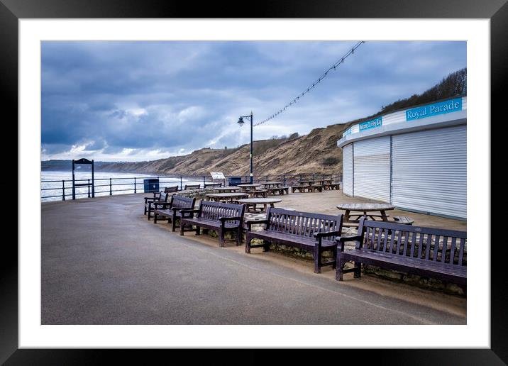 Filey Royal Parade Framed Mounted Print by Tim Hill