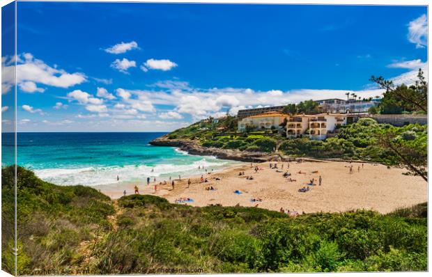 Cala Mandia, Mallorca Spain Canvas Print by Alex Winter