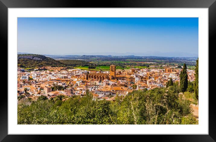 Spain Felanitx Majorca Framed Mounted Print by Alex Winter