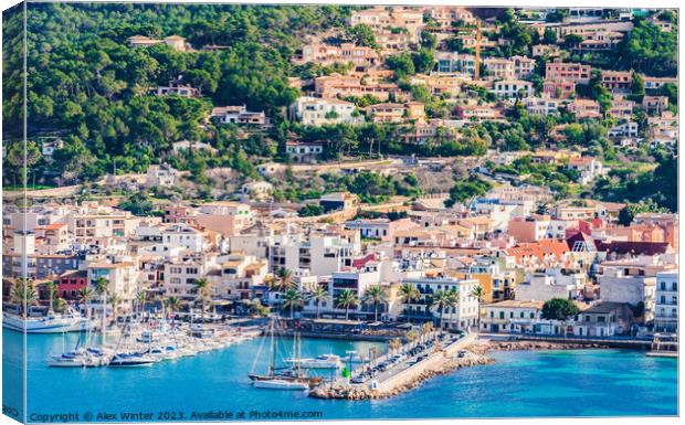 Port de Andratx, mallorca Canvas Print by Alex Winter