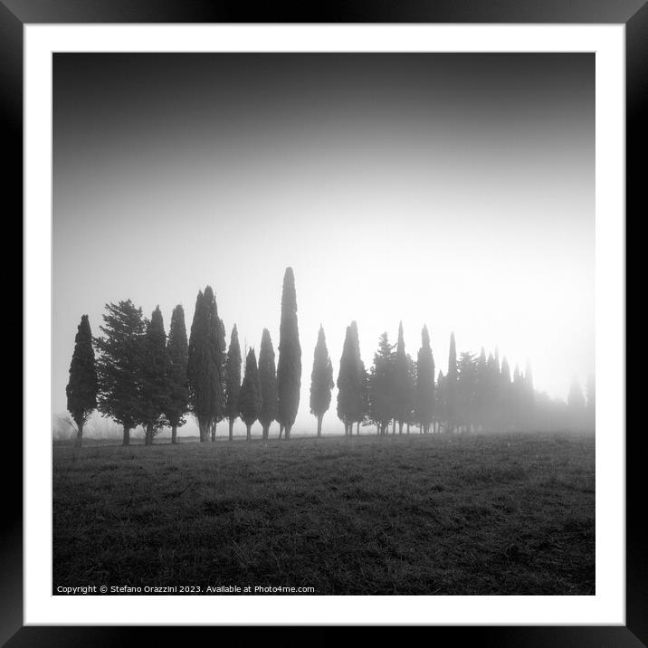 We are not all the same. Tuscany Framed Mounted Print by Stefano Orazzini
