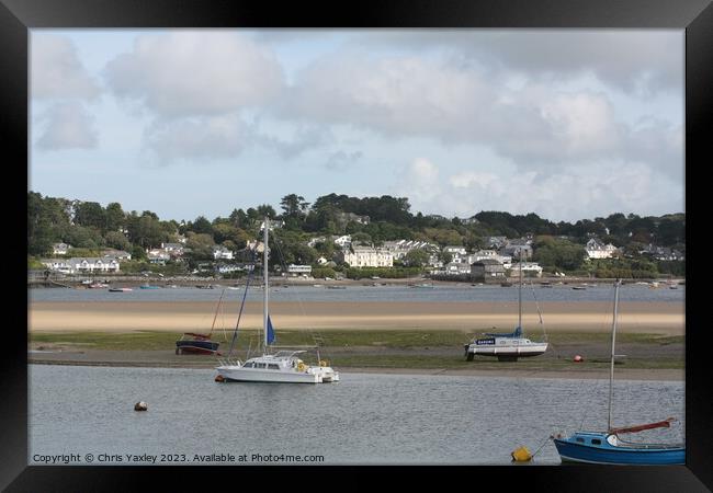 Camel Estuary, Padstow Framed Print by Chris Yaxley