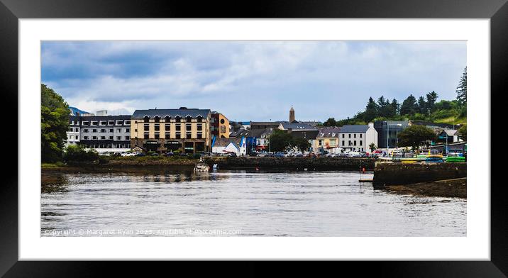 Donegal Town Framed Mounted Print by Margaret Ryan