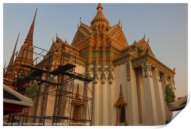 Phra Mondop at Wat Pho is the library hall for Bud Print by Hanif Setiawan