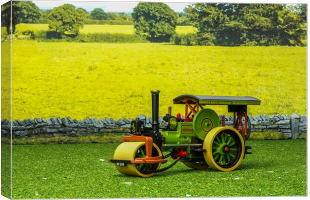 Mighty Aveling Porter Crusader Roller Canvas Print by Steve Purnell