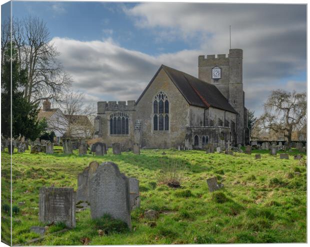 St Peter and St Pauls Headcorn Canvas Print by Rob Lucas