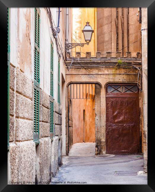 Palma de Majorca, Spain Framed Print by Alex Winter