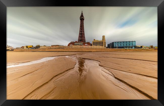 Towering over the Fylde Coast Framed Print by Phil Durkin DPAGB BPE4