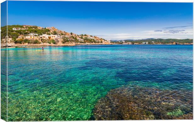Majestic Views of Cala Fornells Canvas Print by Alex Winter