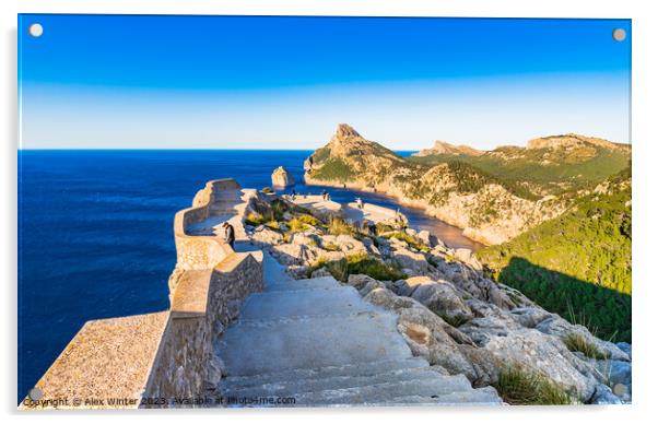 Cap de Formentor Acrylic by Alex Winter