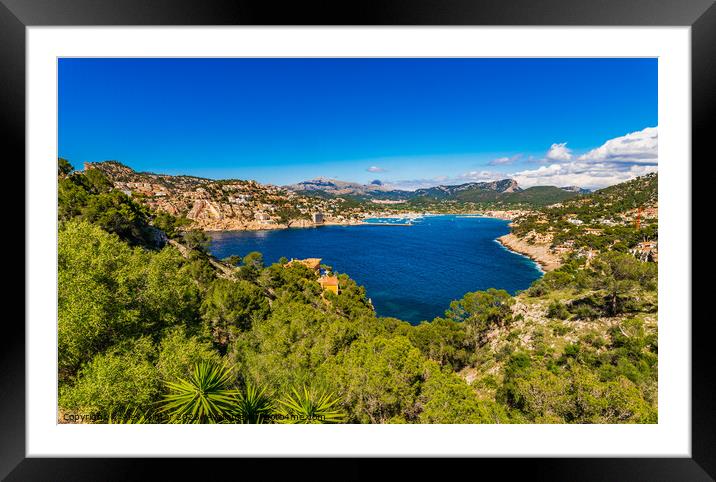 Coast of Majorca island Framed Mounted Print by Alex Winter