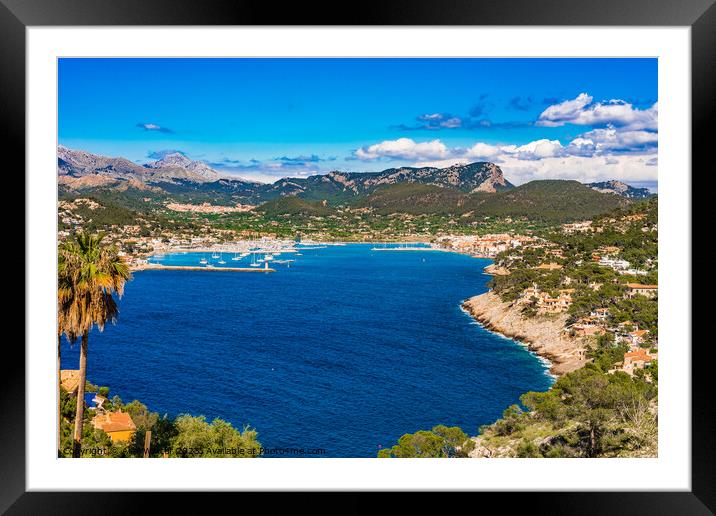 Port de Andratx on Mallorca Framed Mounted Print by Alex Winter