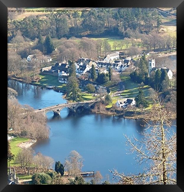 Kenmore  Perthshire Scotland Framed Print by Sandy Young