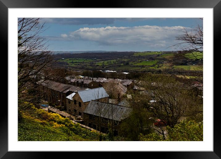 Scenes of Yorkshire - Happy Valley Framed Mounted Print by Glen Allen