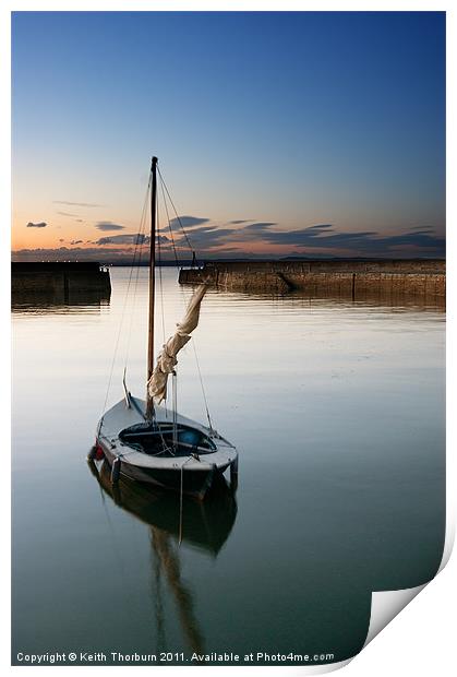 Musselburgh Harbour Print by Keith Thorburn EFIAP/b