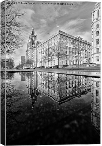 Liverpool Waterfront. Canvas Print by Jason Connolly