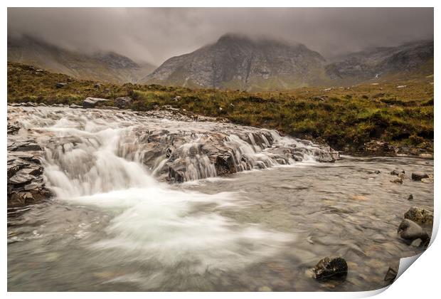 Fairy Pools Print by Marcia Reay